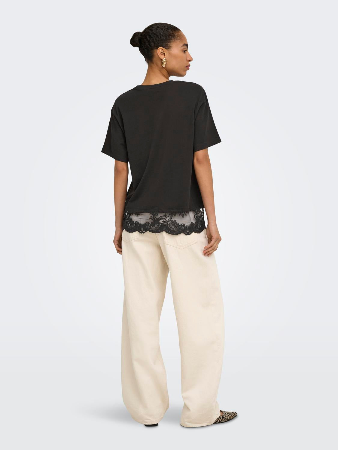 Only - Vivvi - T-shirt Chokolade
