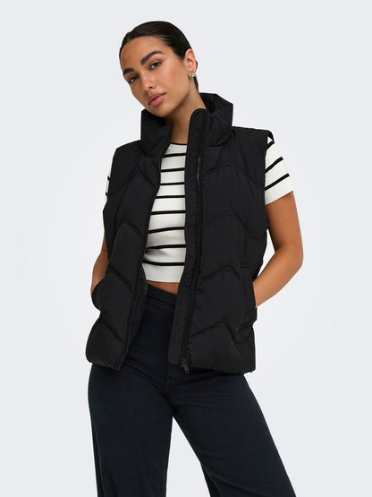 JDY - Power - Gilet - Sort
