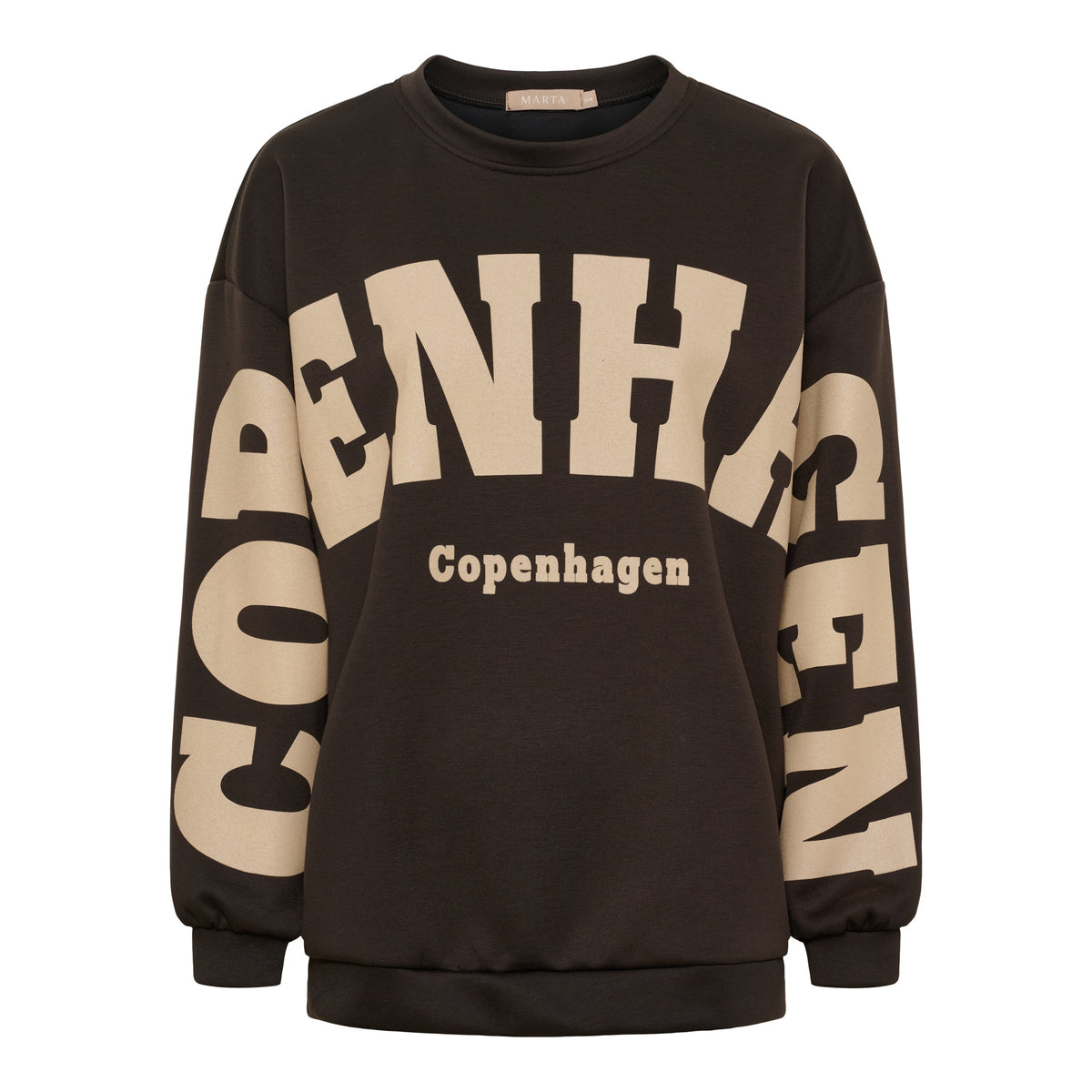 Marta Du Chateau - Nerina - Sweatshirt Chokoladebrun