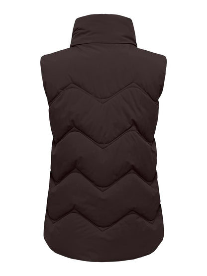 JDY - Power - Gilet - Chokolade