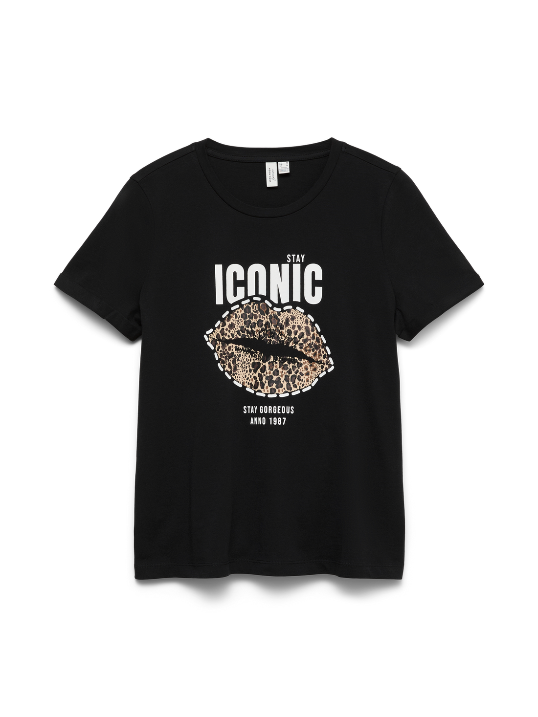 Vero Moda - Myra - T-shirt - Sort