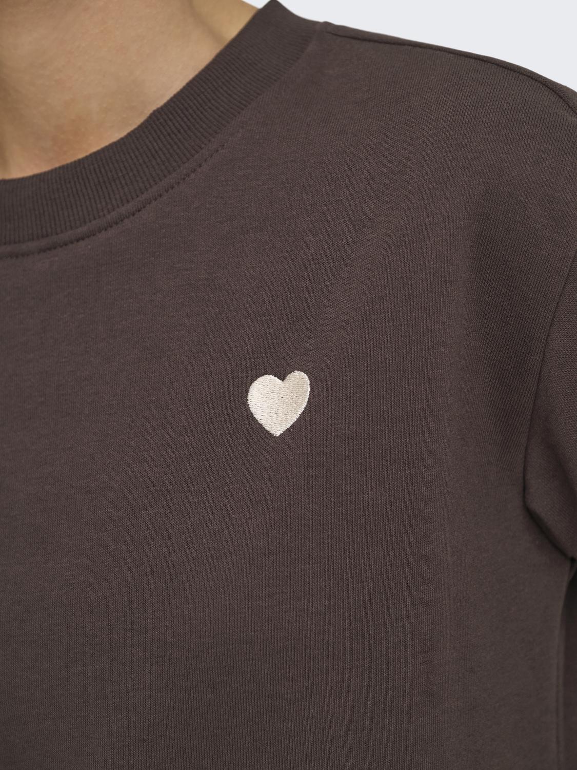 JDY - Paris - Sweatshirt - Brun