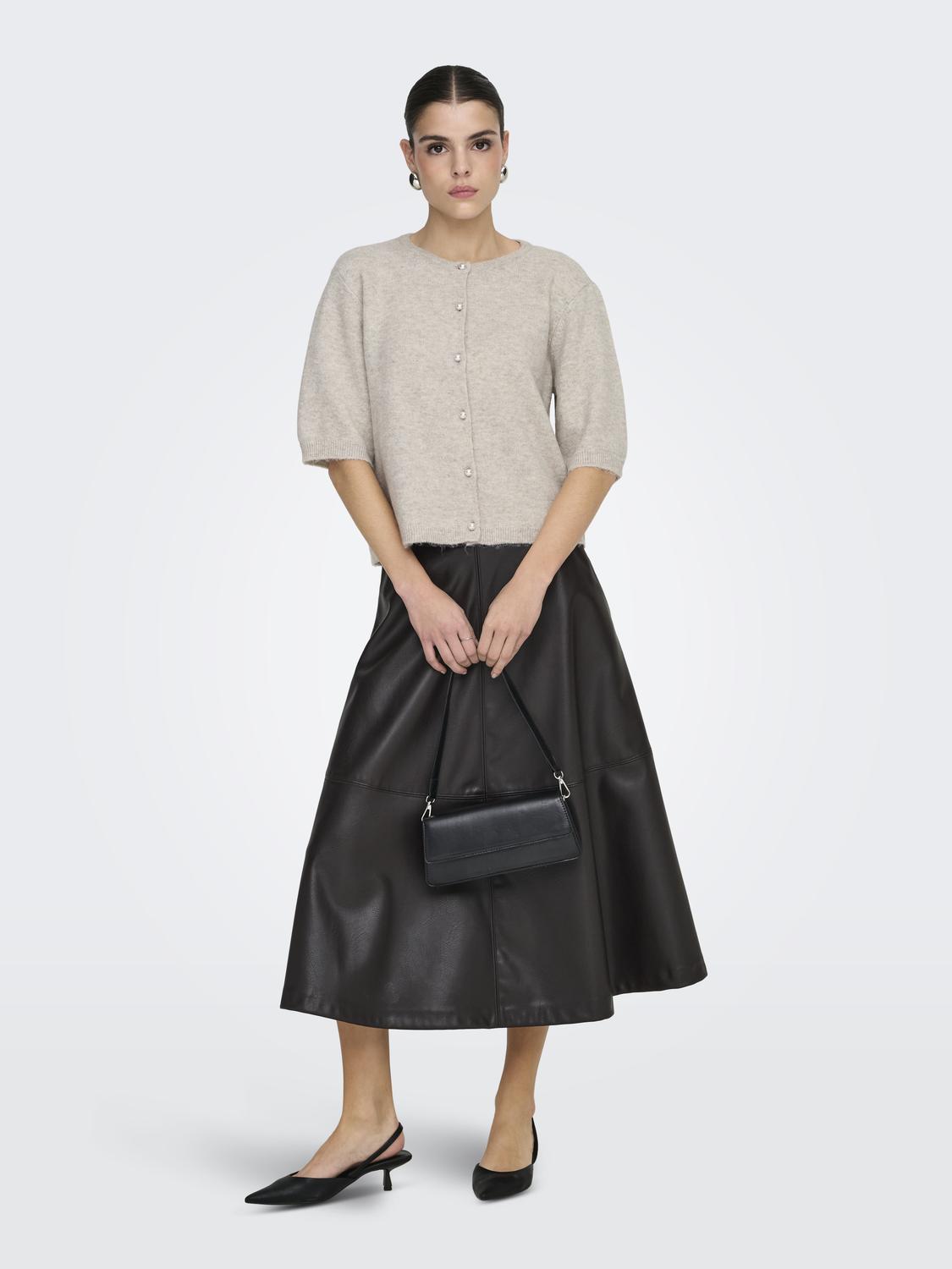 JDY - Rue Life - Cardigan - Chateau Gray