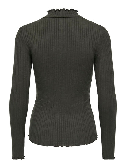 JDY - Fransiska - T-Shirt - Oliven