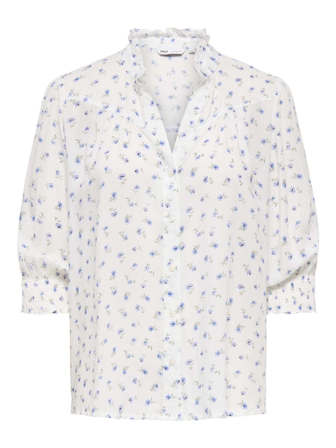 Only - Raya - Bluse - Cloud Dancer