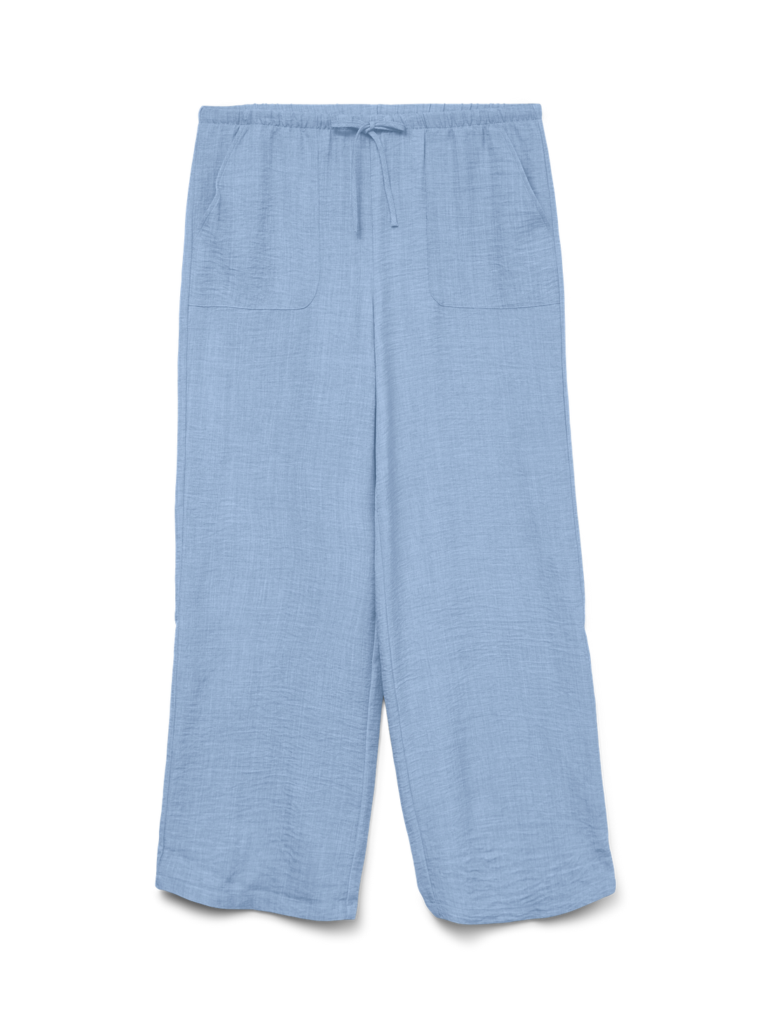 Vero Moda - Melaney Hw Loose Pant - Bukse - Chambray Blue