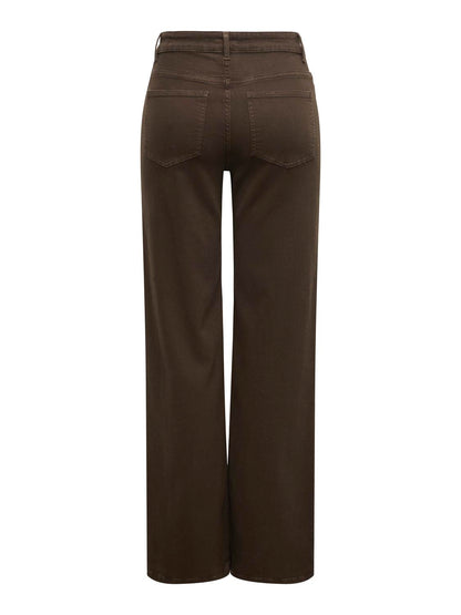 Only - Madison - Jeans - Mørkebrun Denim