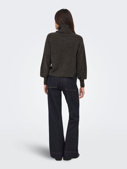 Only - Olivia - Pullover - Chokolade