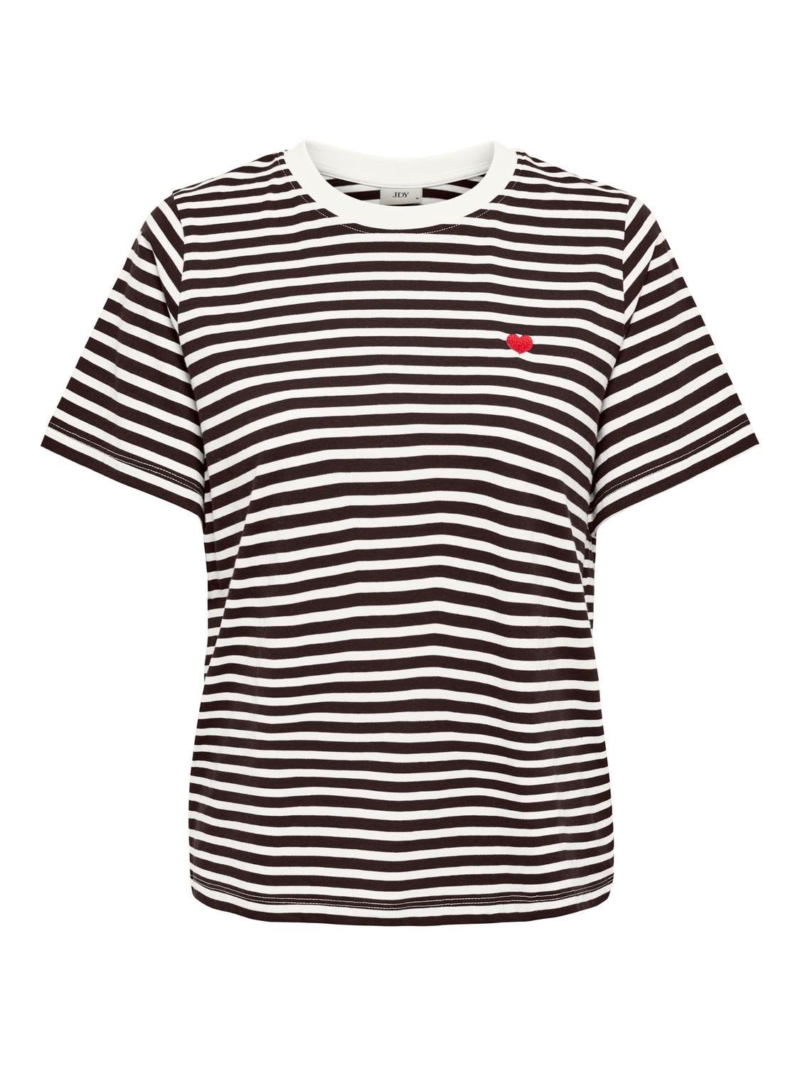 JDY - Pisa - T-shirt - Chokoladebrun
