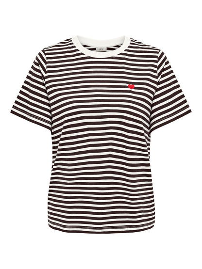 JDY - Pisa - T-shirt - Chokoladebrun