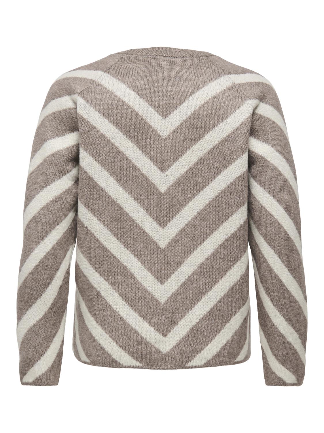 Only Carmakoma - Eliza - Striktrøje Beige