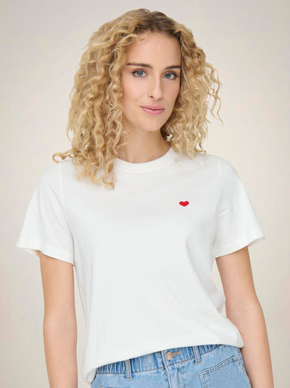 JDY - Pisa - T-shirt - Cloud Dancer