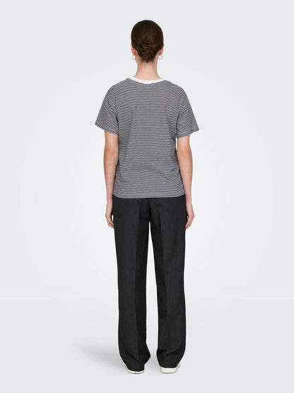 Jacqueline De Yong - Pisa - T-shirt - Blå