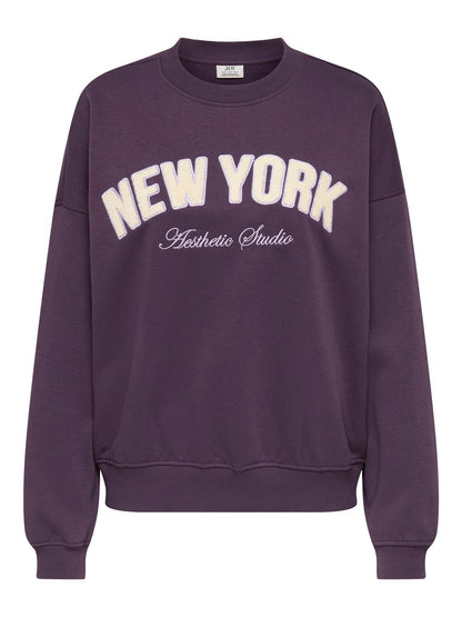 JDY - Mesa - Sweatshirt - Plum Perfect