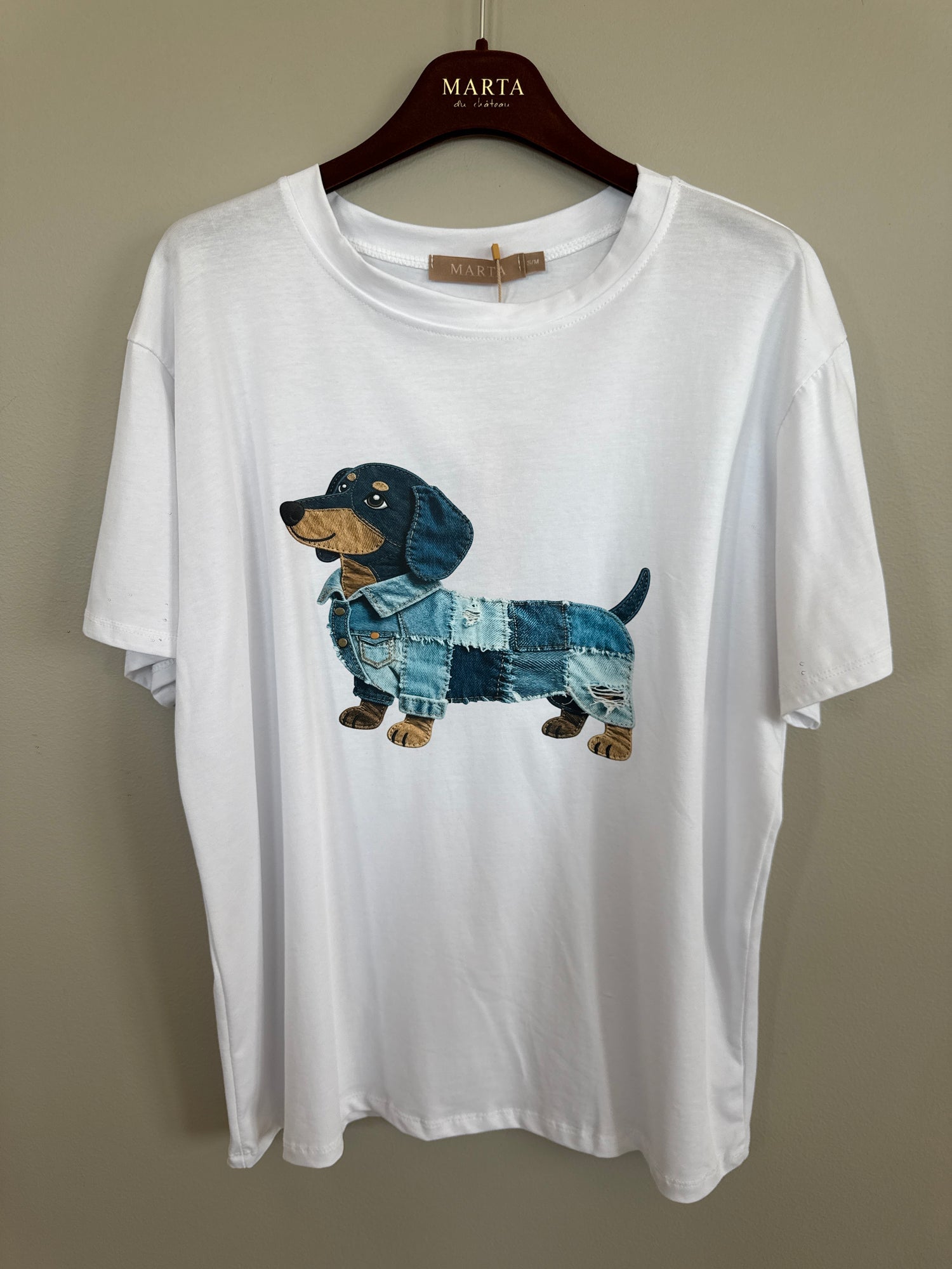 Marta Du Chateau - Inge - T-Shirt - Hvid
