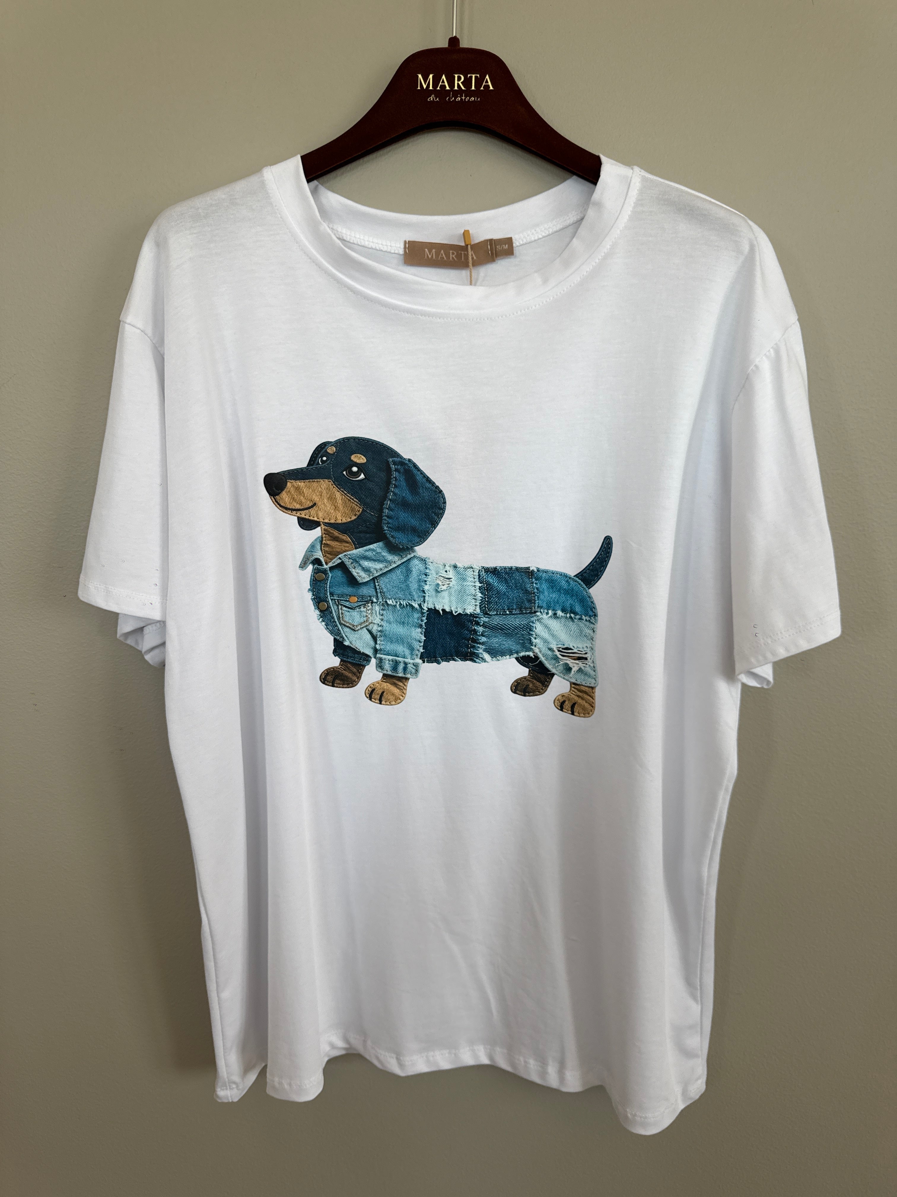 Marta Du Chateau - Inge - T-Shirt - Hvid