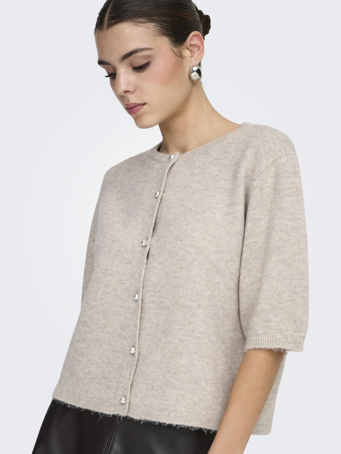 JDY - Rue Life - Cardigan - Chateau Gray