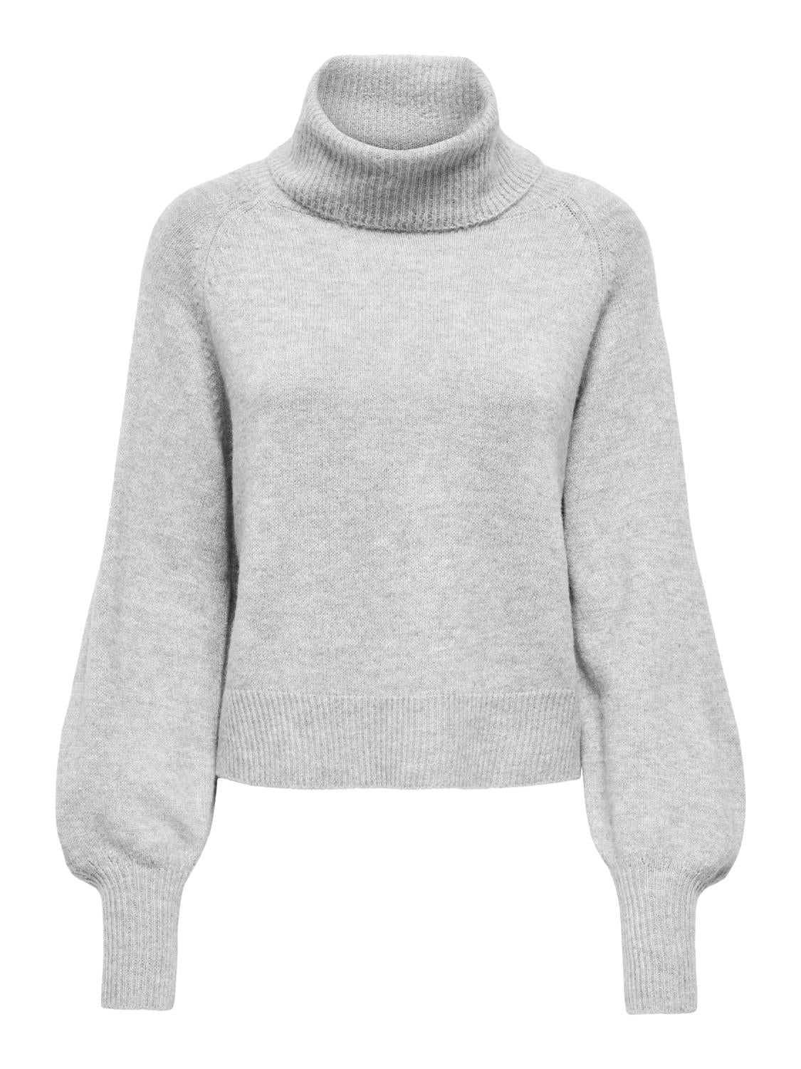 Only - Olivia - Pullover - Lysegrå Melange