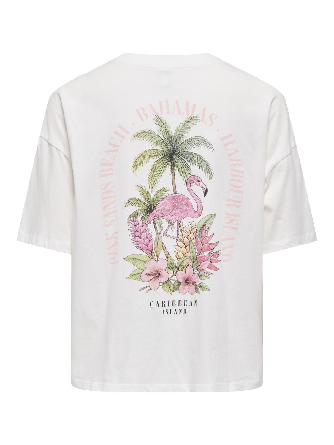 Only - Lucy - T-Shirt - Cloud Dancer