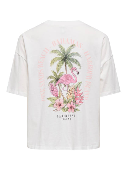 Only - Lucy - T-Shirt - Cloud Dancer