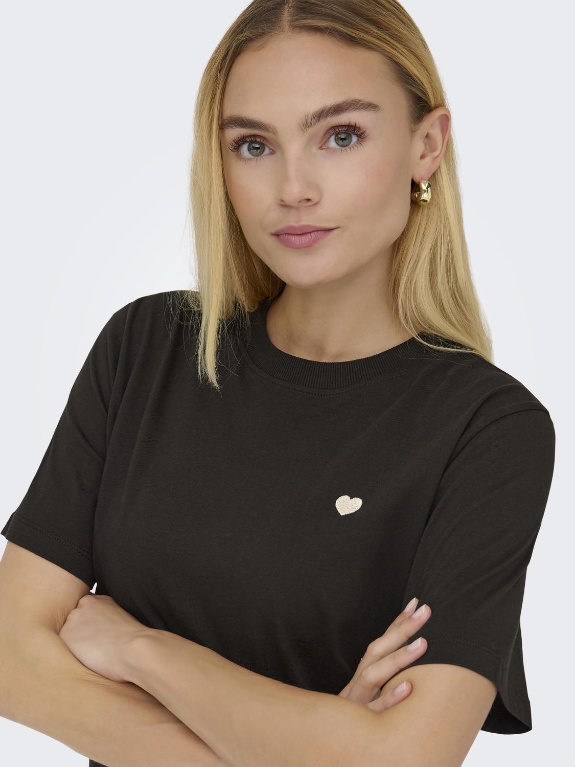 JDY - Pisa - T-shirt - Chokolde