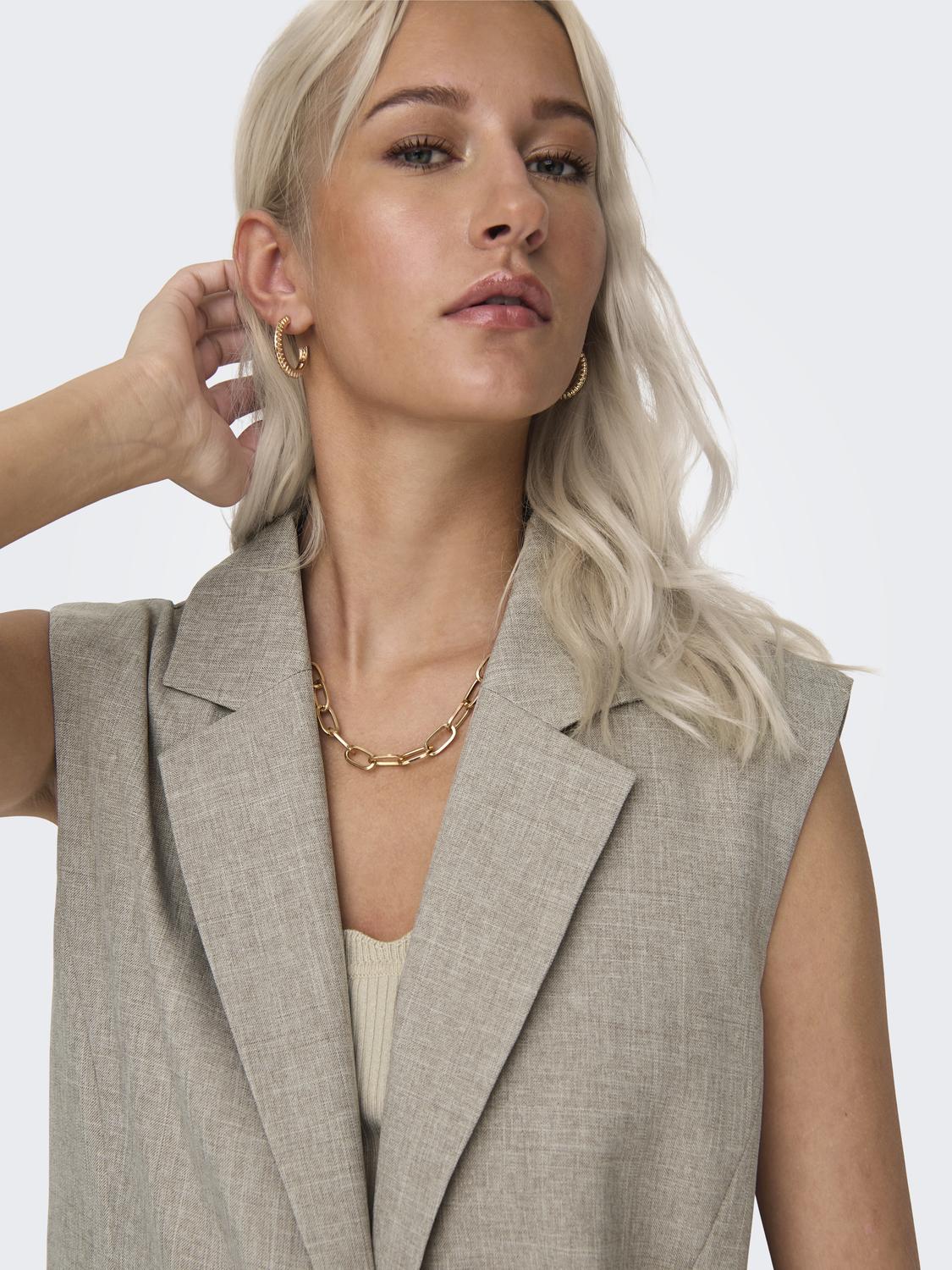 Only - Linda Waistcoat - Fungi