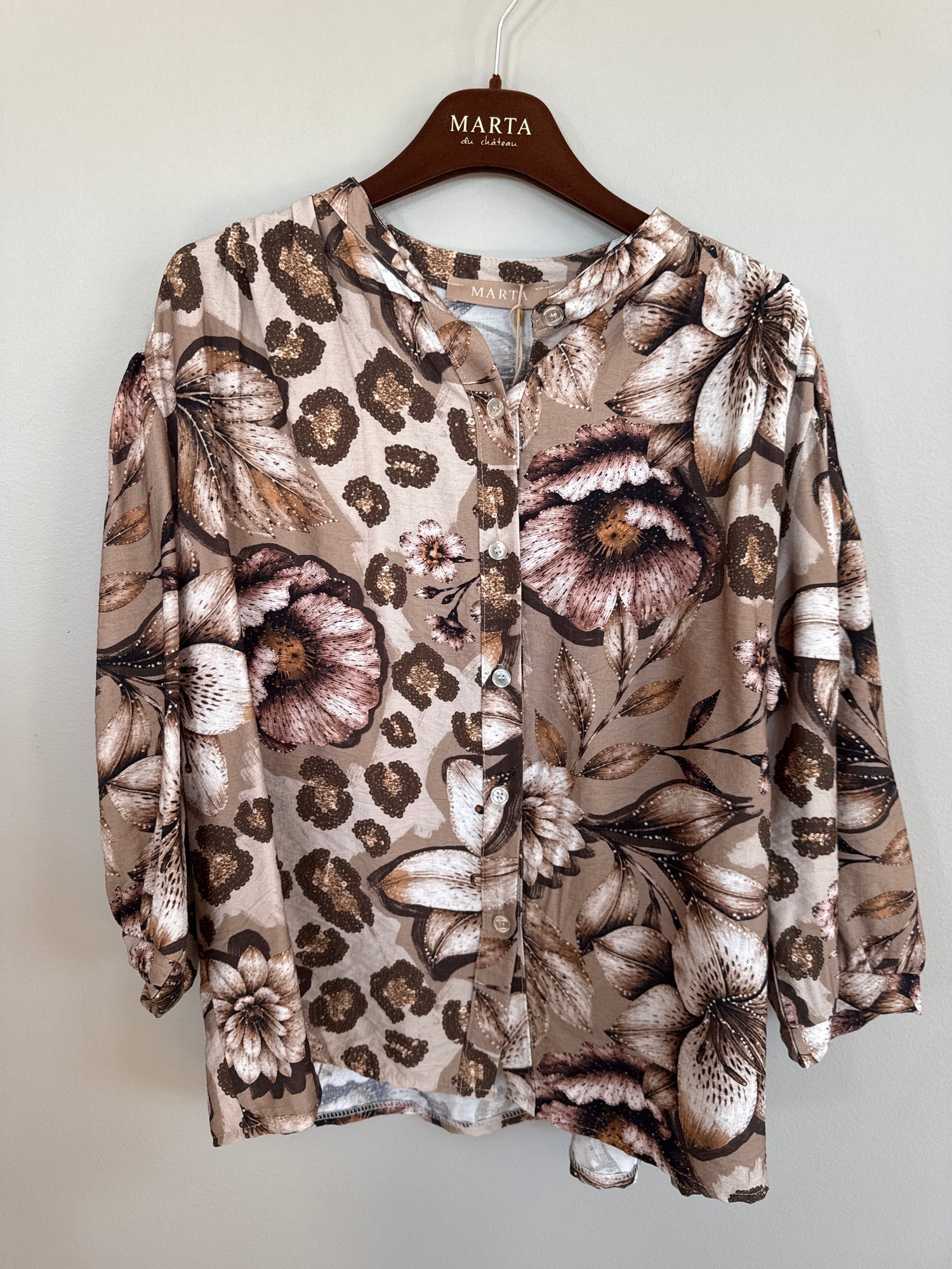 Marta Du Chateau - Destiny - Bluse - Camel