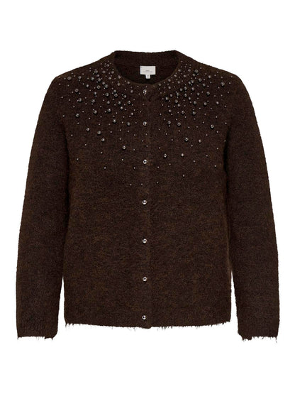 Only Carmakoma - Miggie - Cardigan Brun
