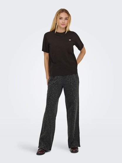 JDY - Pisa - T-shirt - Chokolde