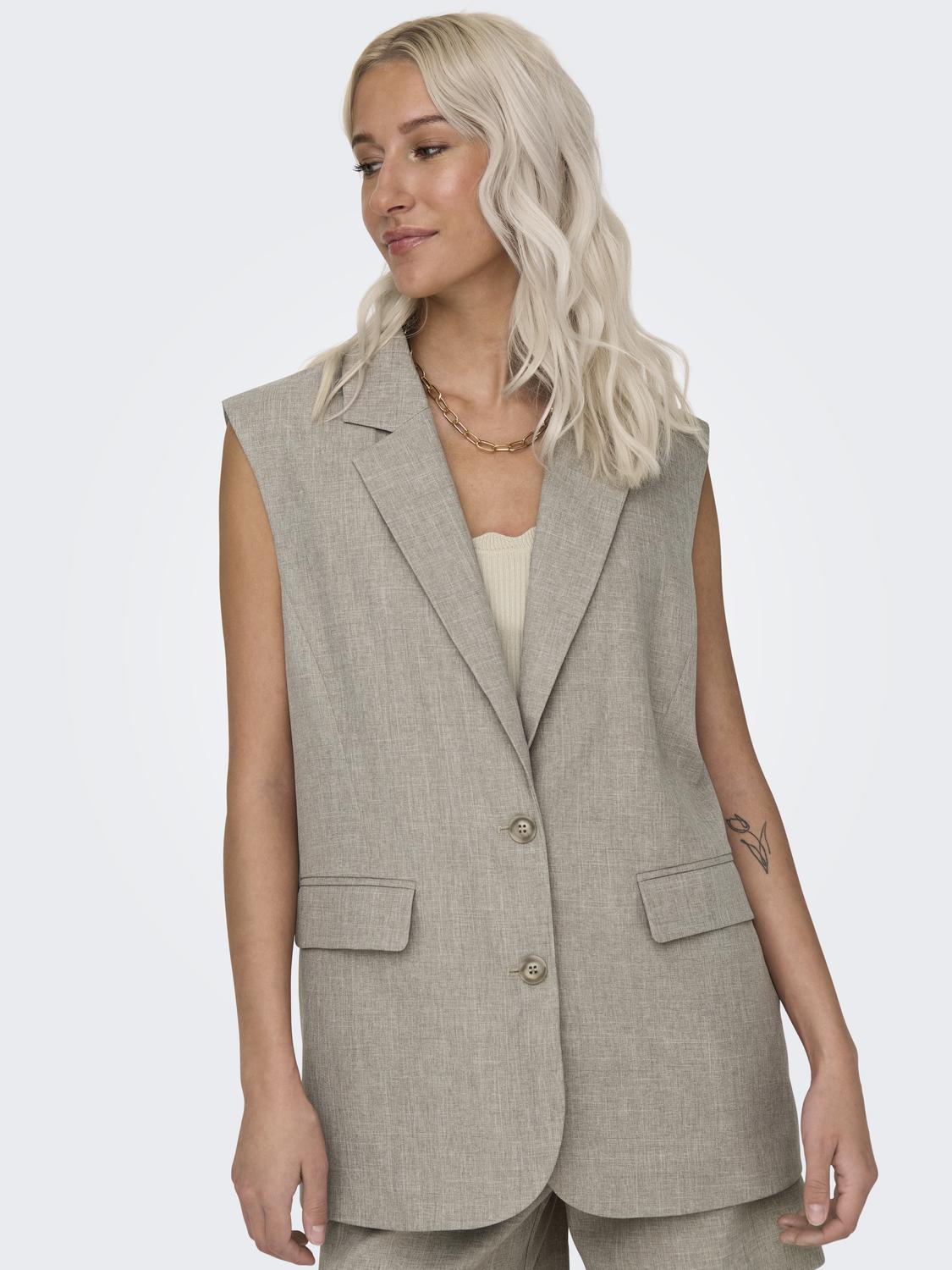 Only - Linda Waistcoat - Fungi