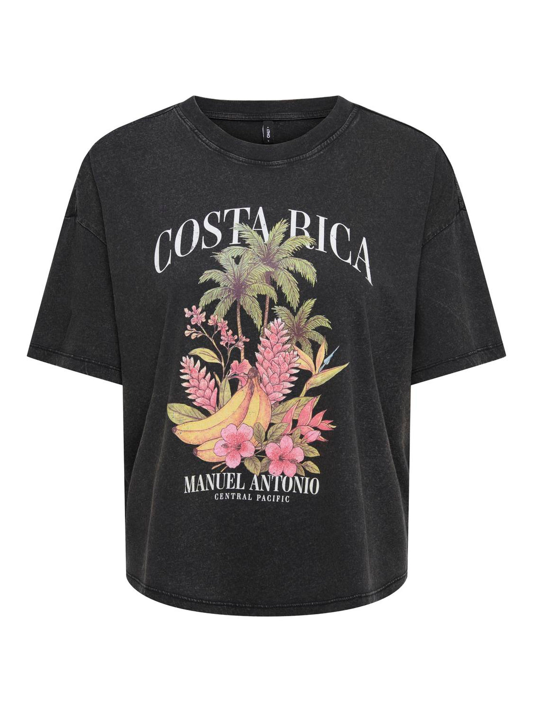 Only - Lucy - T-shirt - Sort