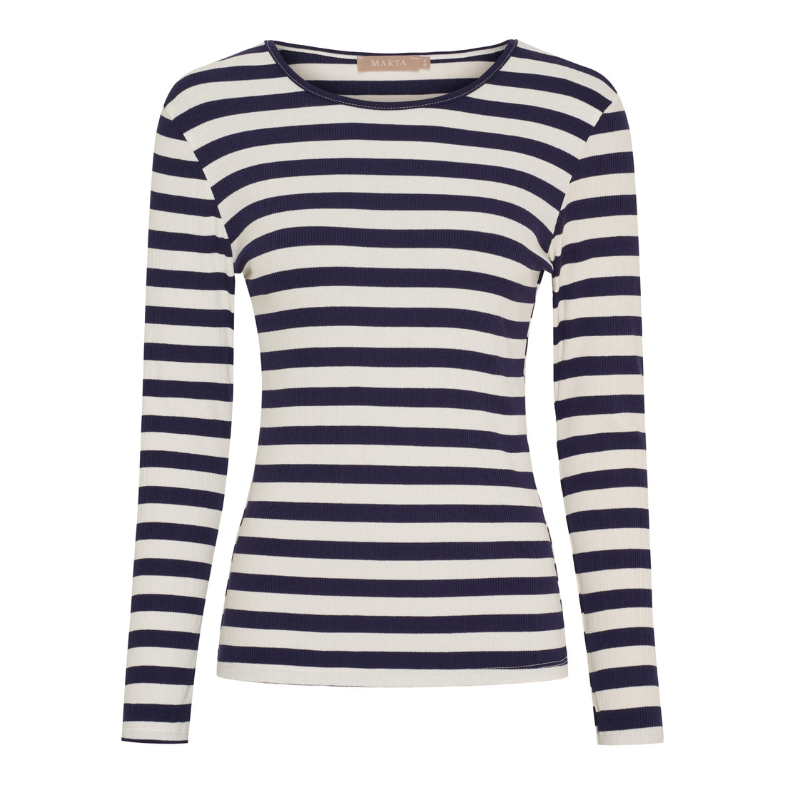 Marta Du Chateau - Begonia - T-Shirt - Navy