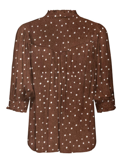 Only - Raya - Skjorte - Cocoa Brown