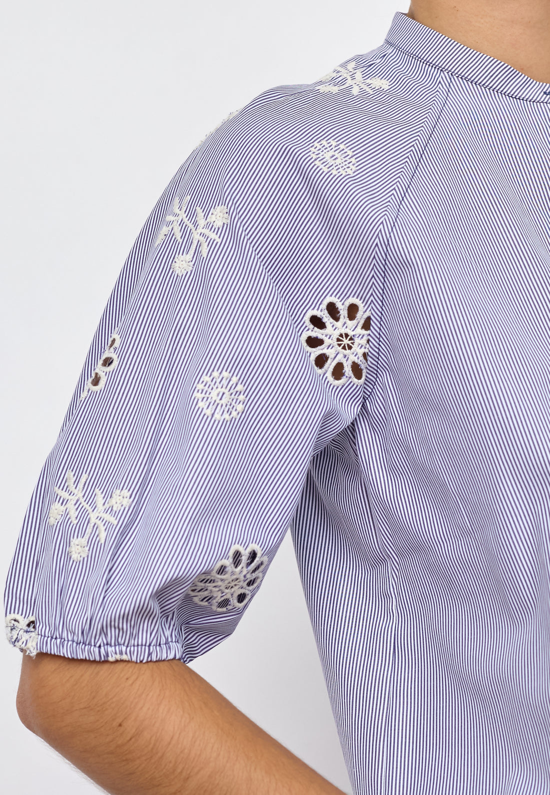 Sisters Point - Edina-SS - Bluse Navy