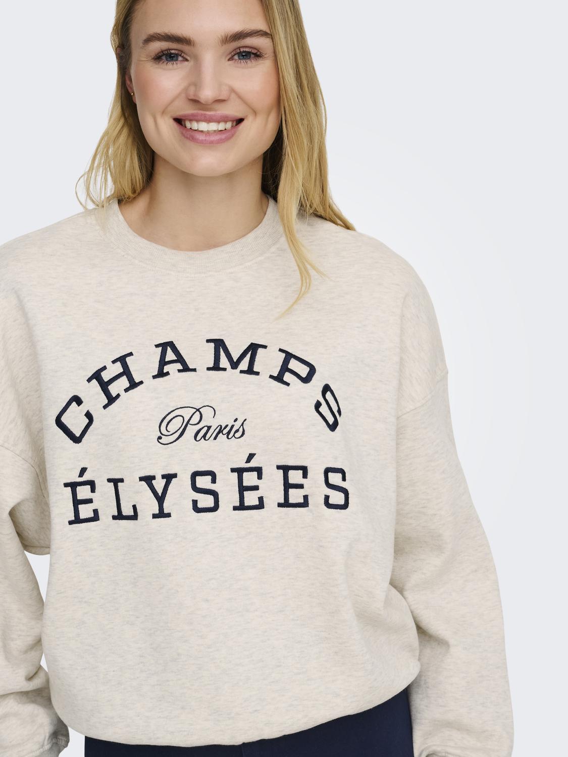 JDY - Mesa - Sweatshirt - Oatmeal
