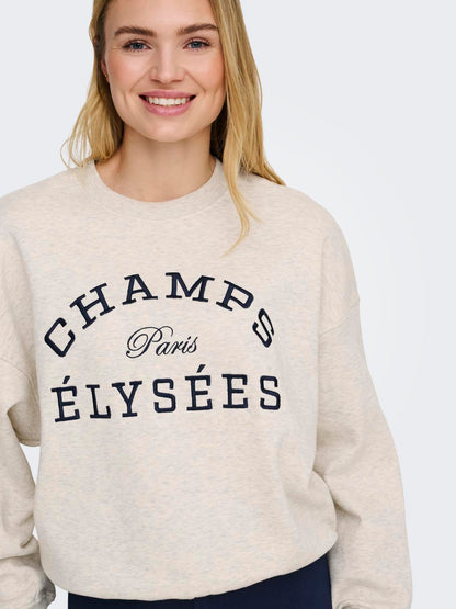 JDY - Mesa - Sweatshirt - Oatmeal