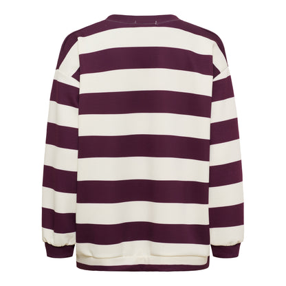Marta Du Chateau - Nerina - Sweatshirt - Bordeaux/lyserød