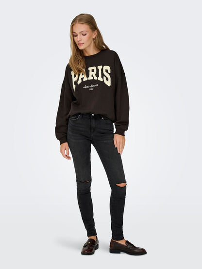 JDY - Mesa - Sweatshirt - Ganache