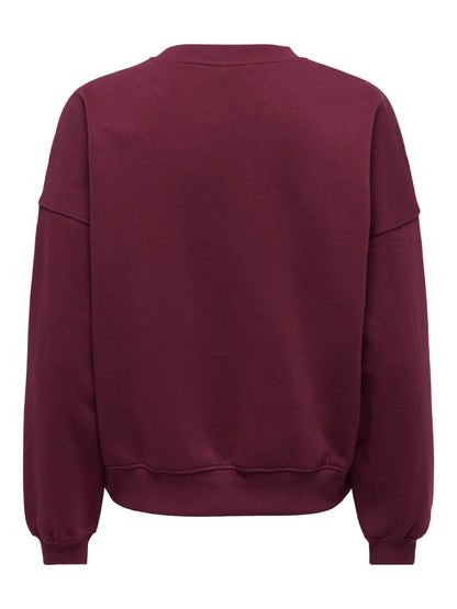 JDY - Mesa - Sweatshirt - Windsor Wine