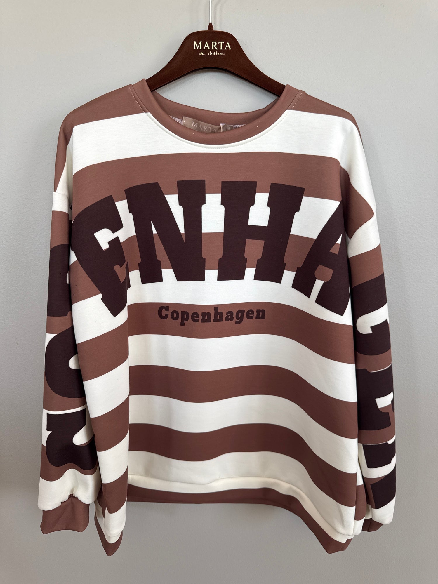Marta Du Chateau - Nerina - Sweatshirt - Choko