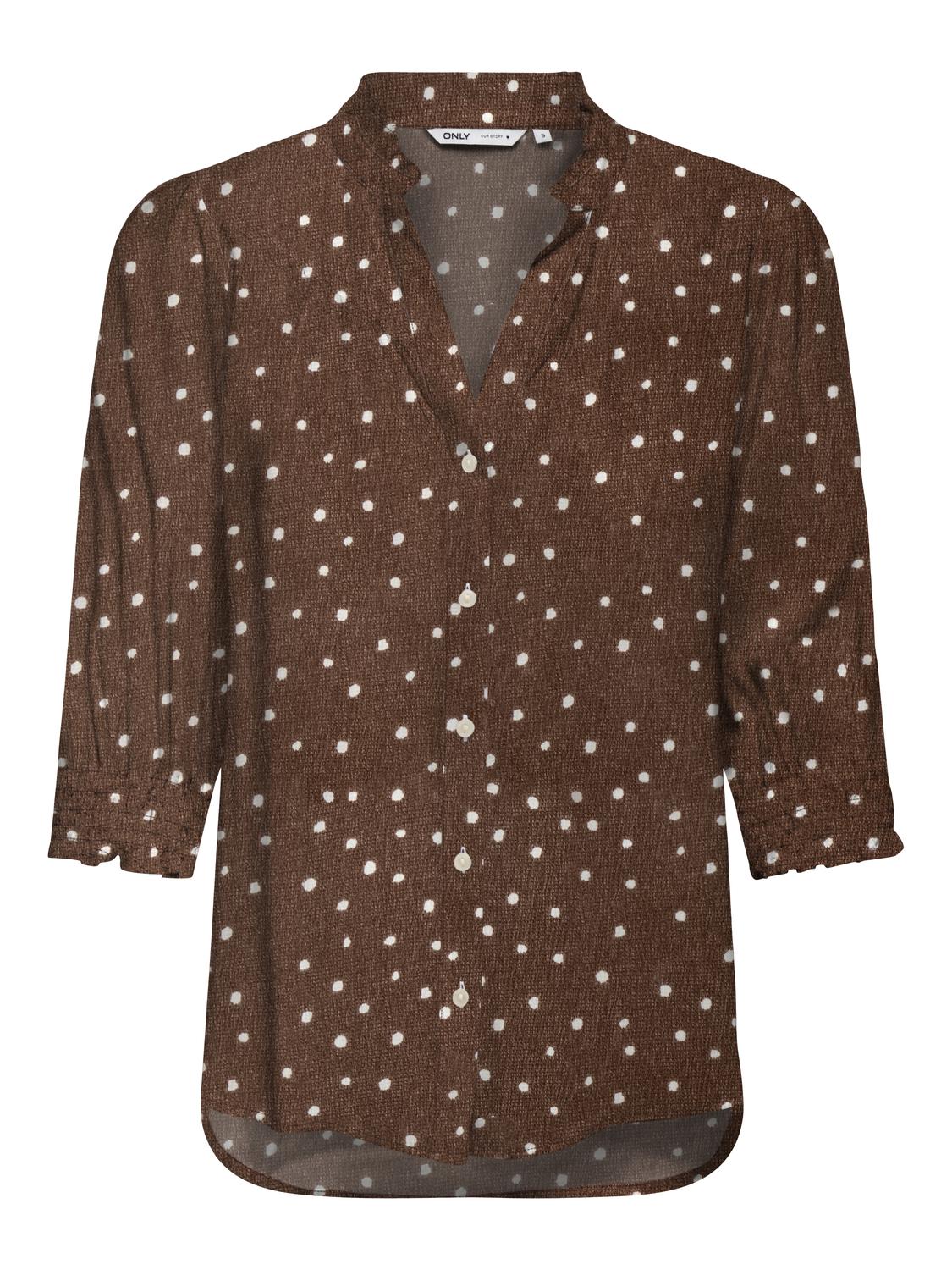 Only - Raya - Skjorte - Cocoa Brown
