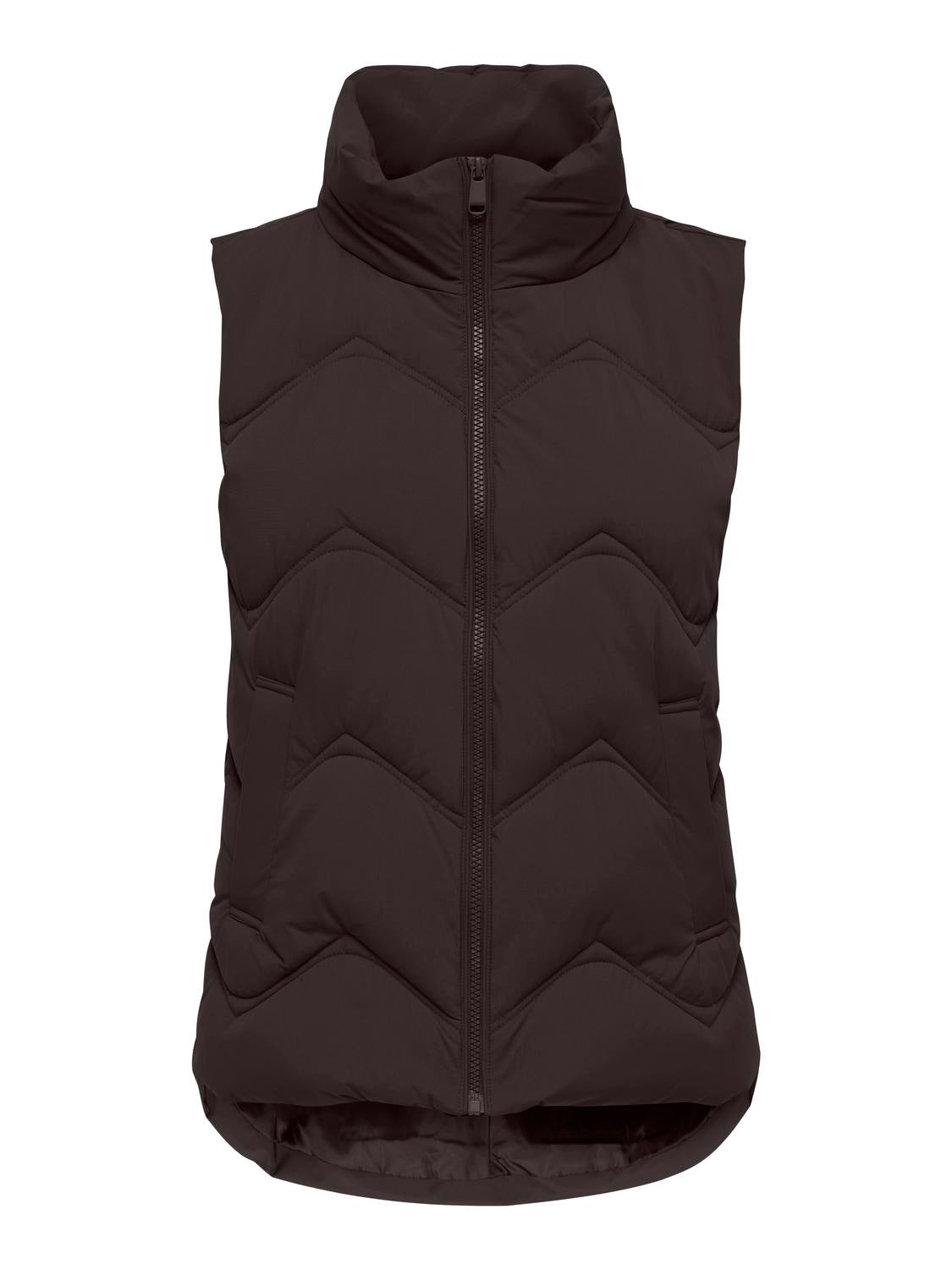 JDY - Power - Gilet - Chokolade