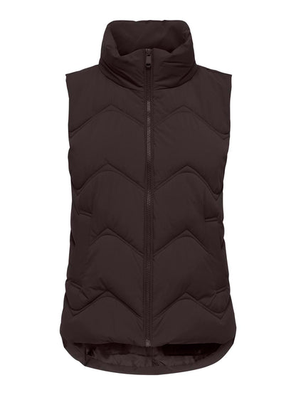 JDY - Power - Gilet - Chokolade