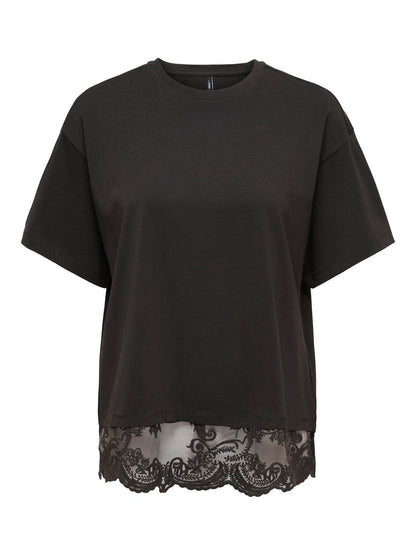 Only - Vivvi - T-shirt Chokolade