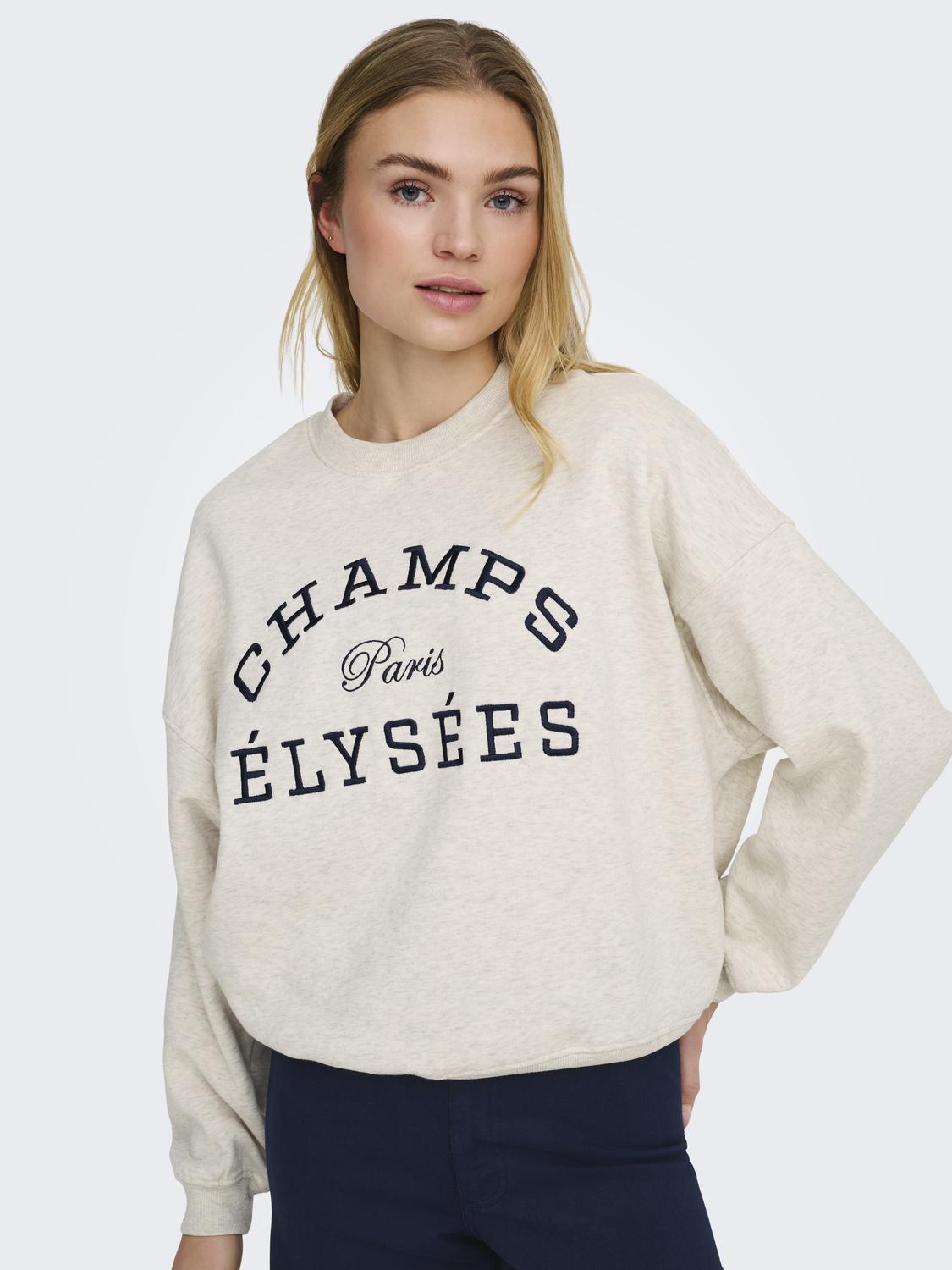 JDY - Mesa - Sweatshirt - Oatmeal