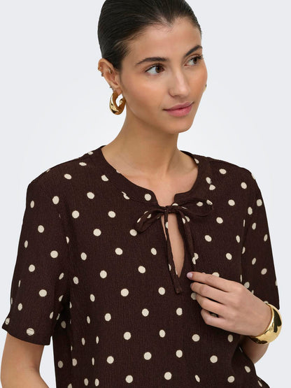 JDY - Debbie - Top - Coffee Dot