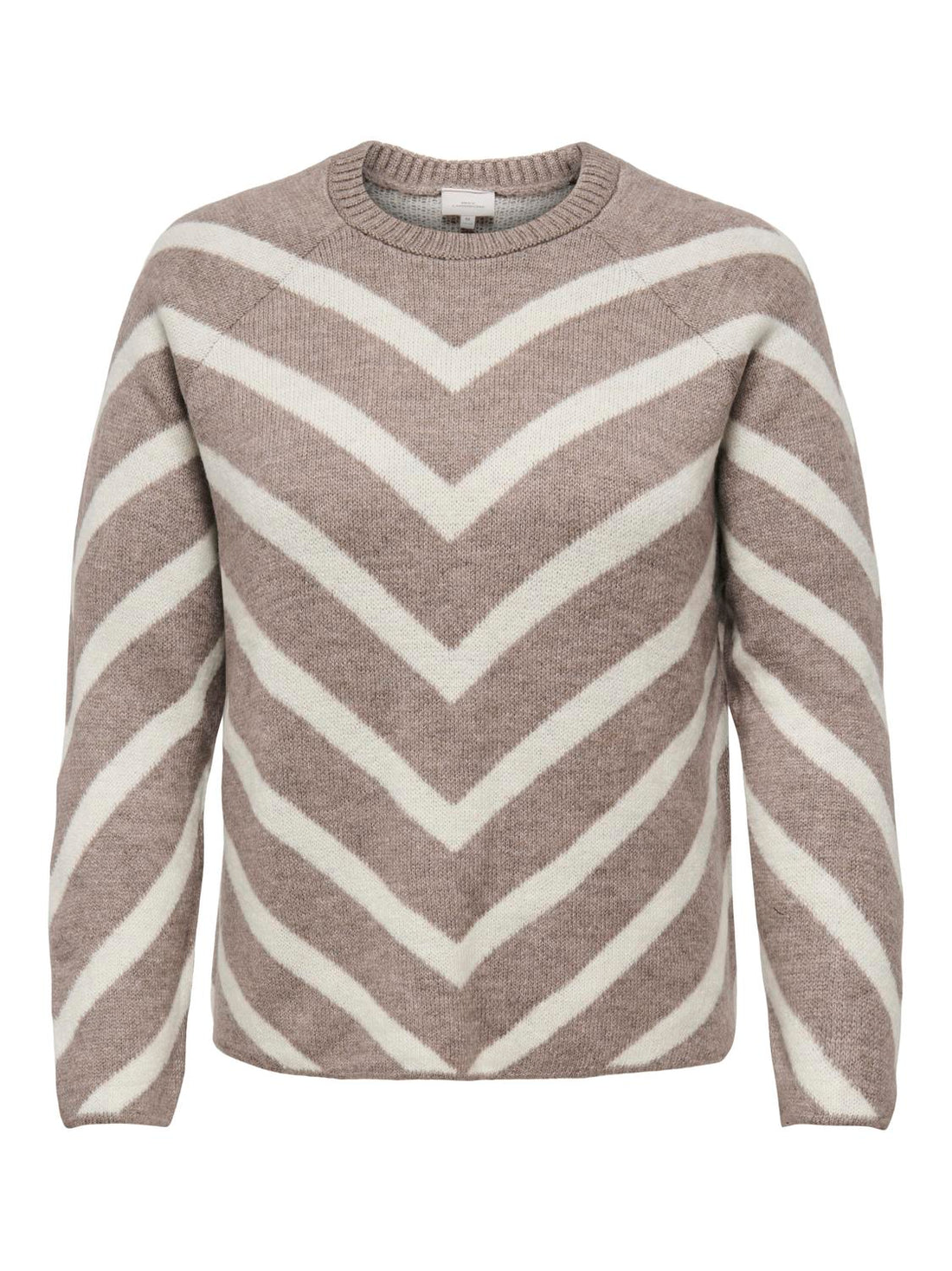 Only Carmakoma - Eliza - Striktrøje Beige