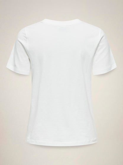 JDY - Pisa - T-shirt - Cloud Dancer