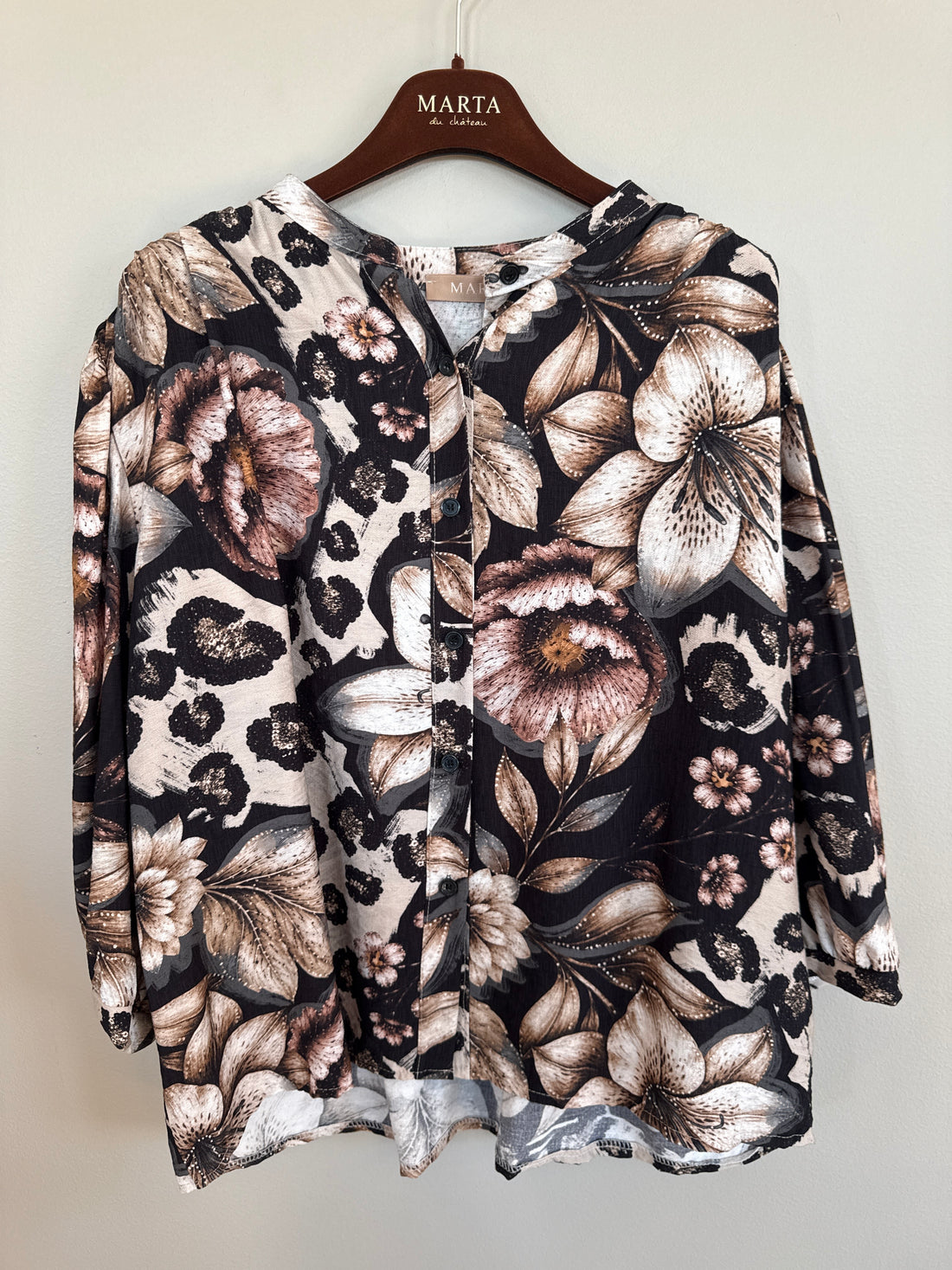 Marta Du Chateau - Destiny - Blouse - Sort