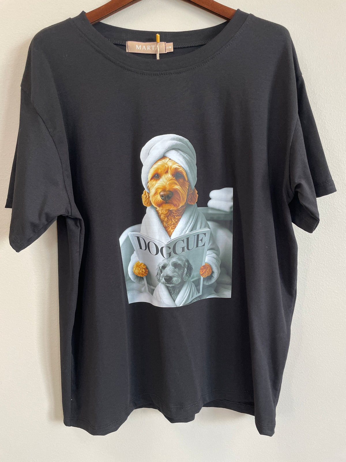Marta Du Chateau - Inge - T-shirt - Sort